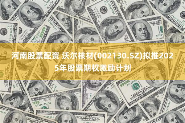 河南股票配资 沃尔核材(002130.SZ)拟推2025年股票期权激励计划