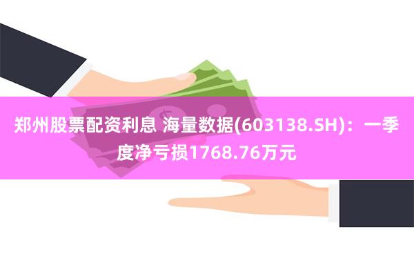 郑州股票配资利息 海量数据(603138.SH)：一季度净亏损1768.76万元