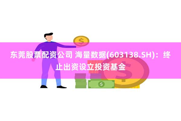 东莞股票配资公司 海量数据(603138.SH)：终止出资设立投资基金