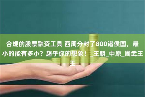合规的股票融资工具 西周分封了800诸侯国，最小的能有多小？超乎你的想象！_王朝_中原_周武王